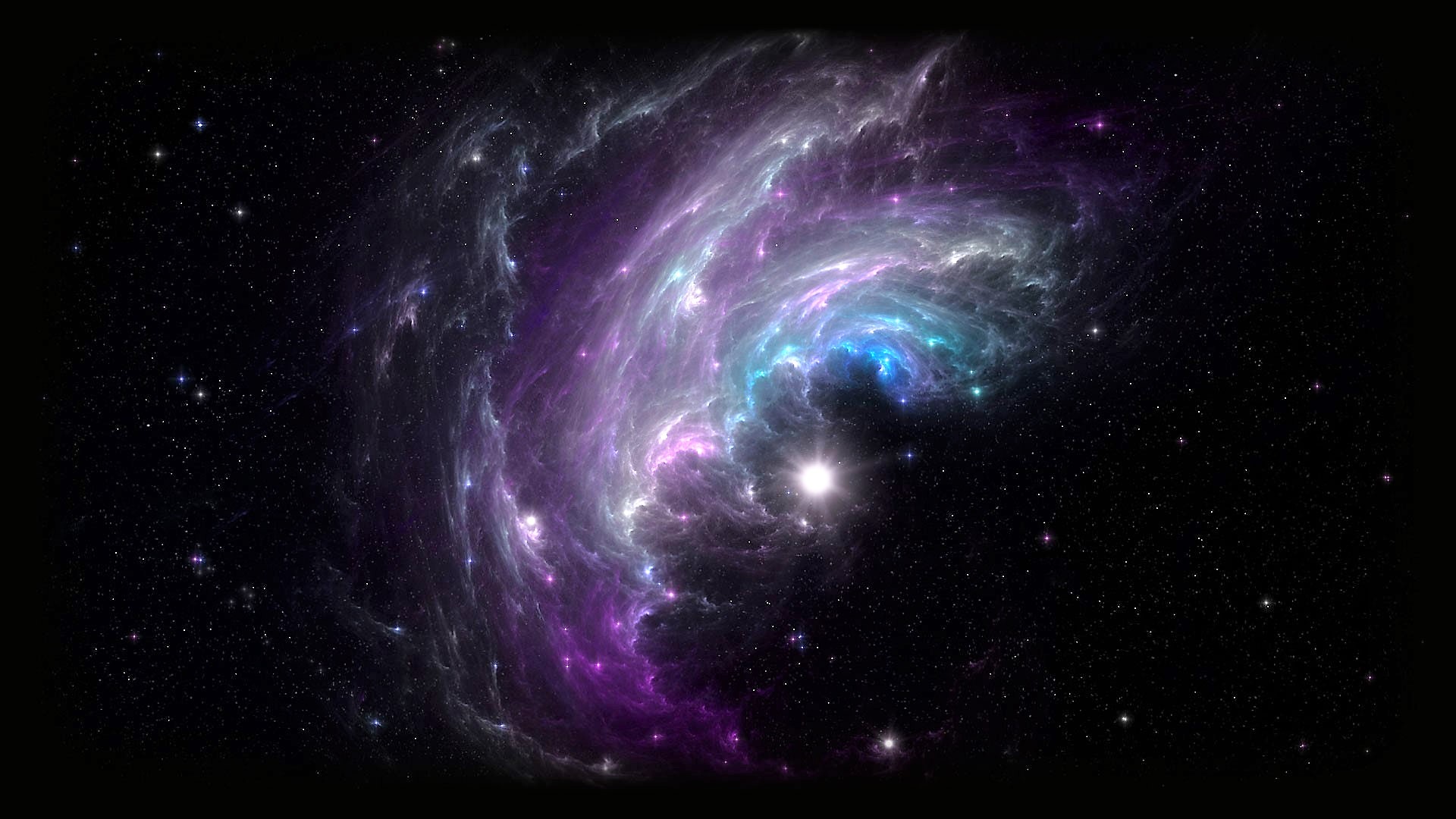 космос пространство газа