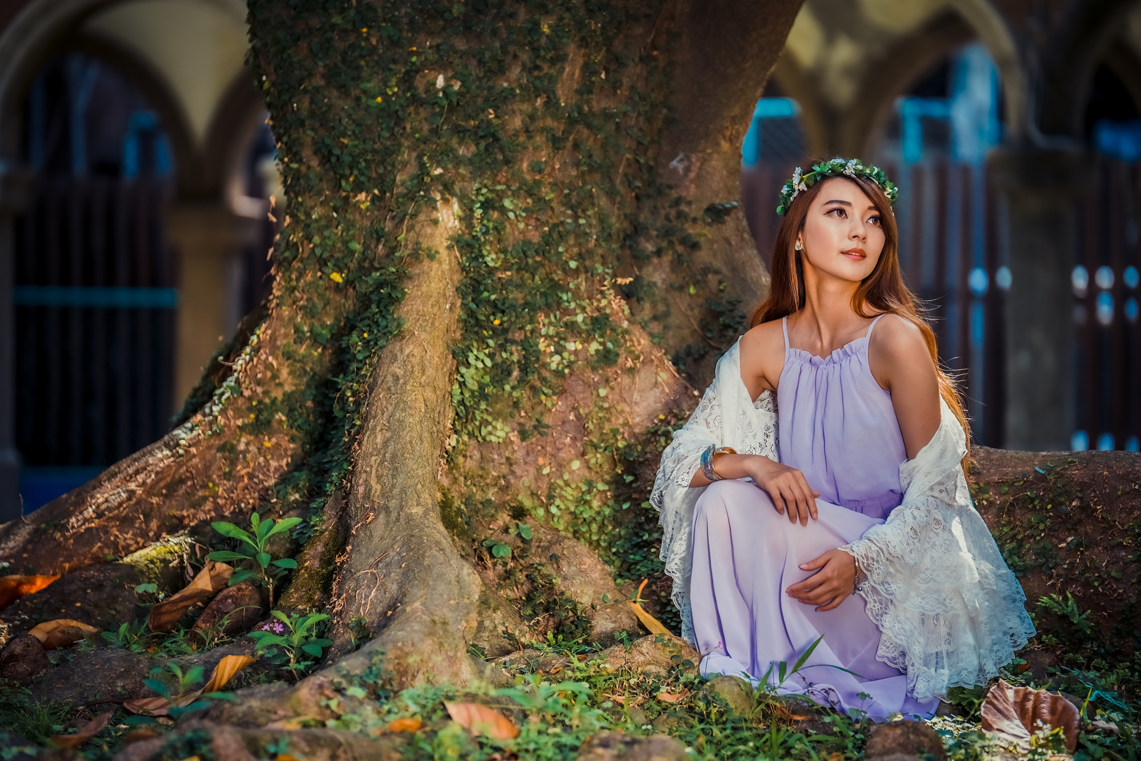 венком девушка женщины Венок