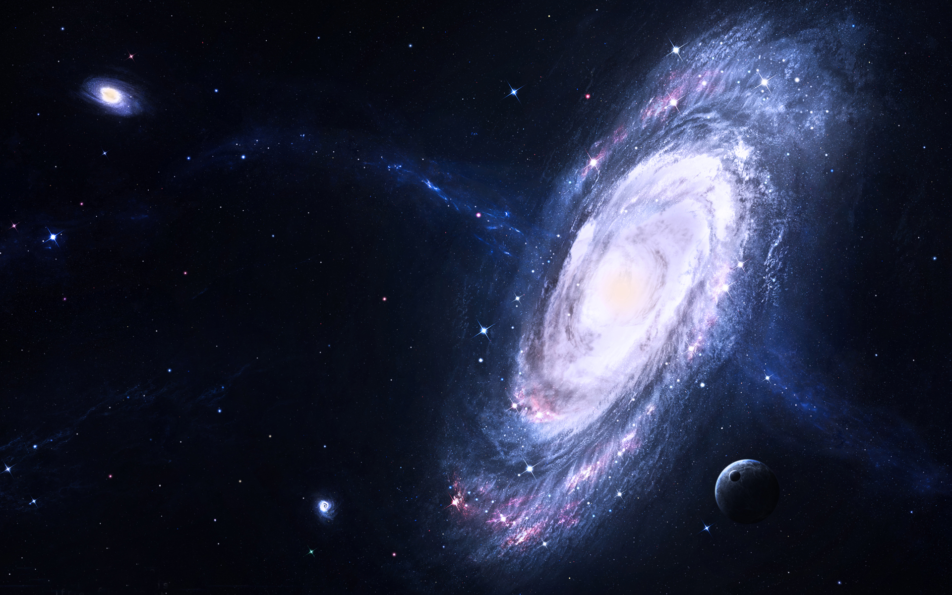 Galaxies Звезды Planets Space