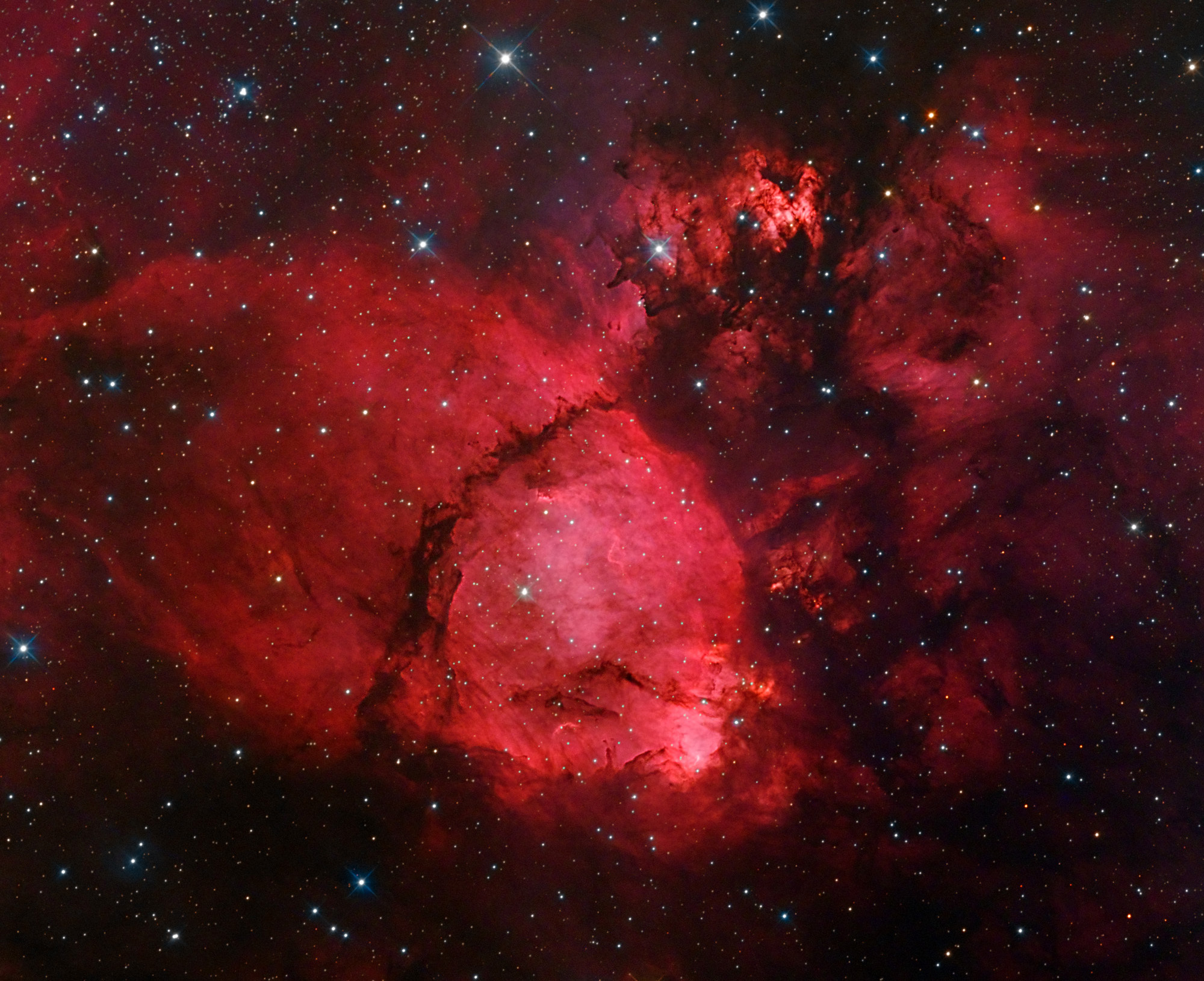 IC 1795 Cassiopeia туманность