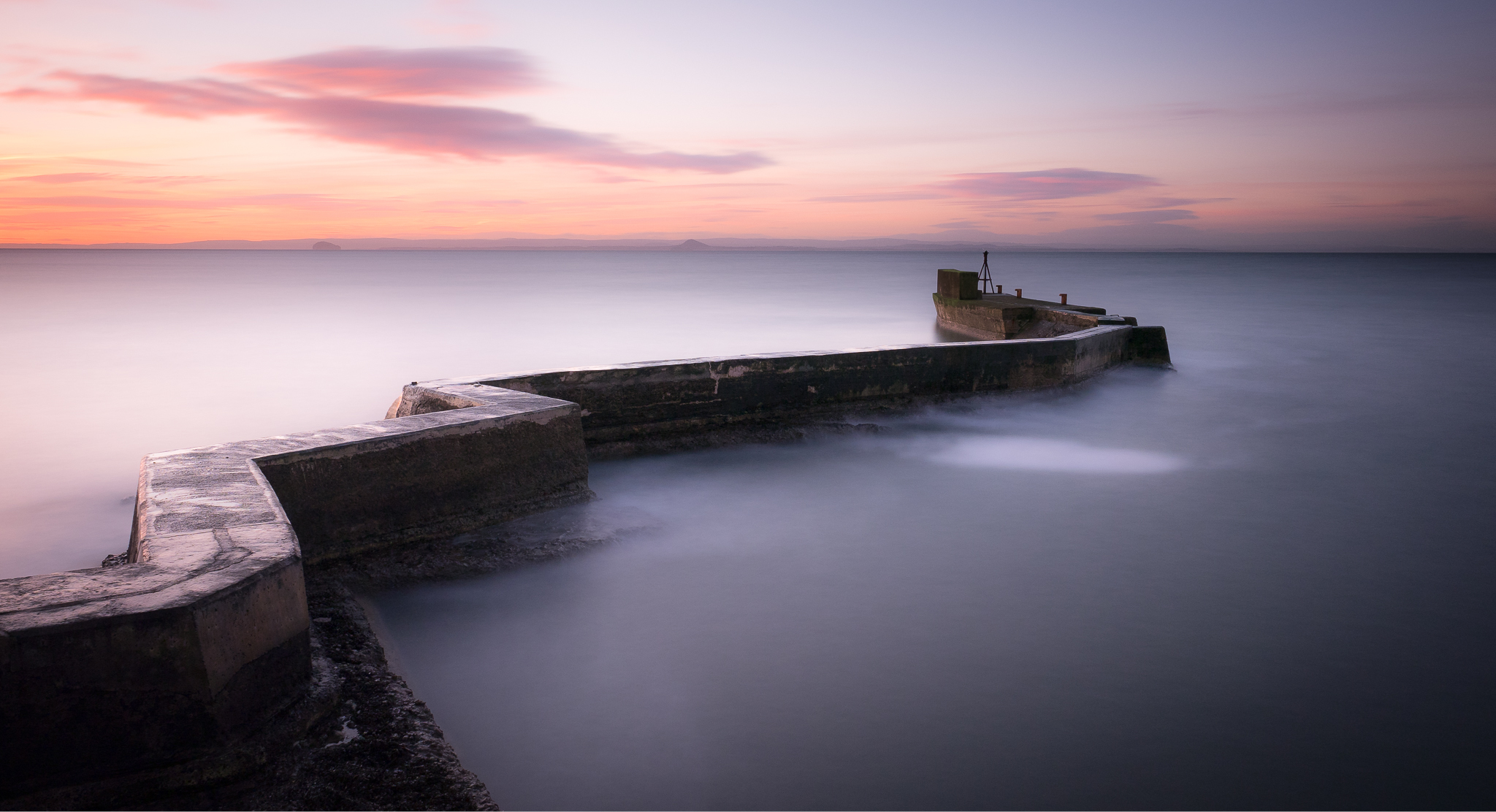пейзаж утро море