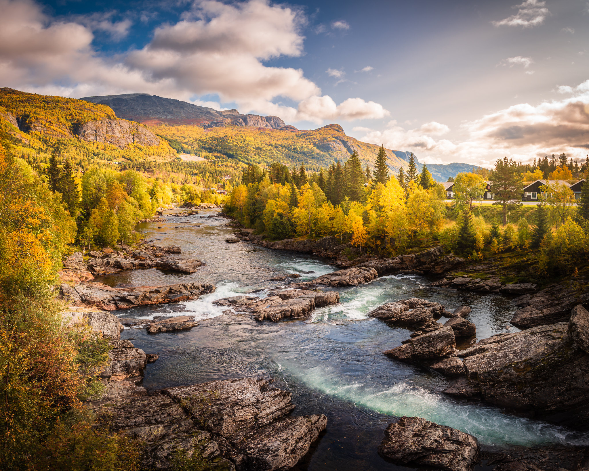 Fantastic colors in Hemsedal