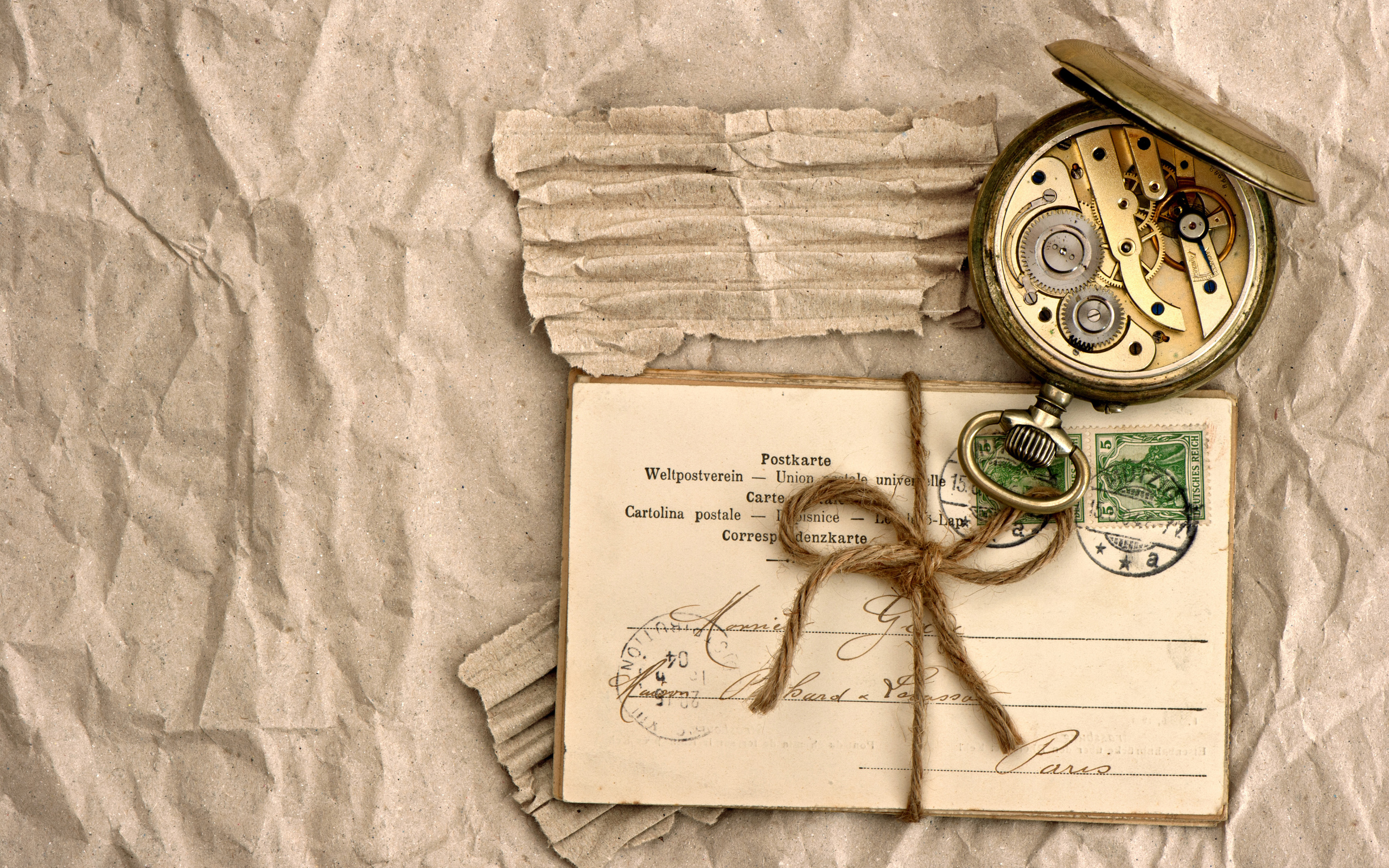 винтаж марки механизм веревка