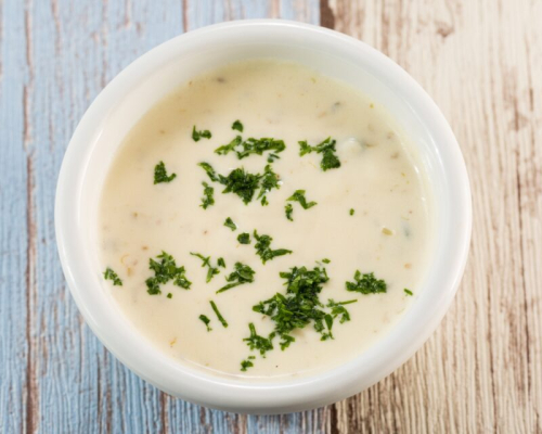 Сливочно-лимонный соус с сыром