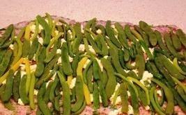 rulet s miasa i fasoli recept